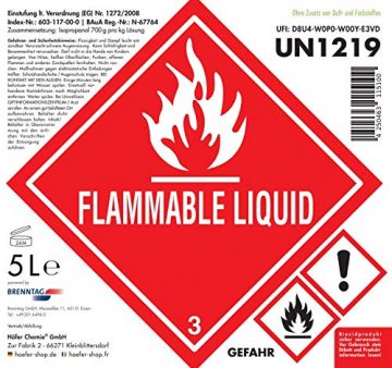 5 L Zugelassenes Desinfektionsmittel für Hände & Flächen - anwendungsfertig - auch geeignet für Lebensmittelindustrie - 4