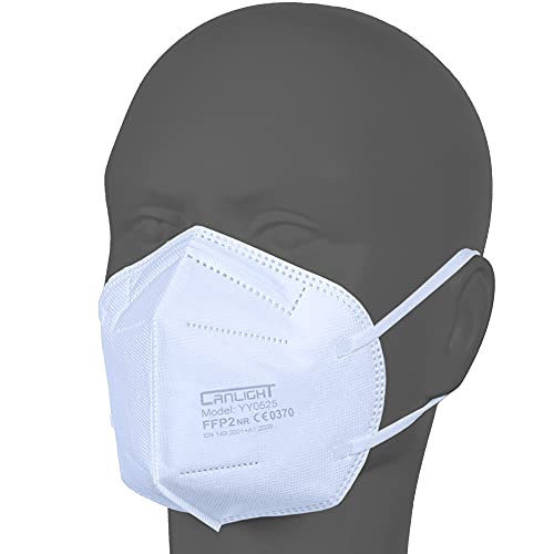 AUPROTEC 50 Stück FFP2 Maske Atemschutzmaske EU CE 0370 Zertifiziert ...