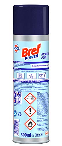 Bref Power Backofen & Grill, Backofenreiniger mit Aktivschaum, 6 x 500ml, entfernt selbst hartnäckigste Verkrustungen - 3