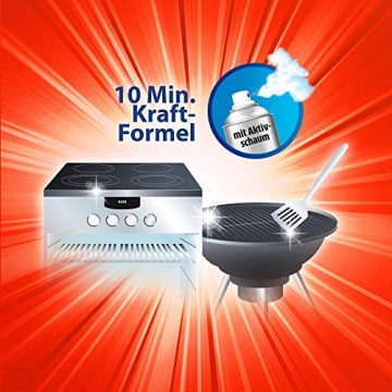 Bref Power Backofen & Grill, Backofenreiniger mit Aktivschaum, 6 x 500ml, entfernt selbst hartnäckigste Verkrustungen - 7