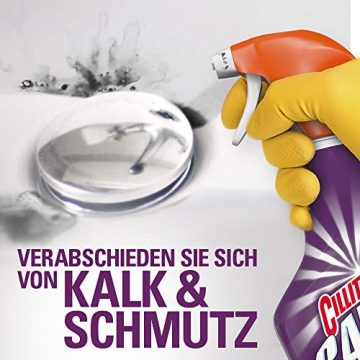 CILLIT BANG Kraftreiniger Bad Kalk & Schmutz – Spray für strahlend saubere Oberflächen – 1 x 750 ml - 4