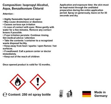 CUTASEPT F 250 ml Antiseptische Desinfektionsmittel Für Hände Gegen Viren - 2