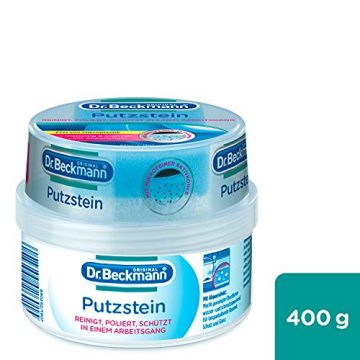 Dr. Beckmann Putzstein, Universalreiniger mit Aktivkohle, Allzweckreiniger inkl. 2-Phasen-Putzstein (400 g) - 3