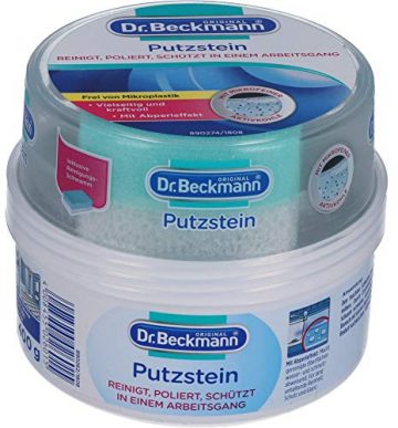 Dr. Beckmann Putzstein, Universalreiniger mit Aktivkohle, Allzweckreiniger inkl. 2-Phasen-Putzstein (400 g) - 10