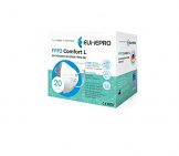 EUMEPRO FFP2 Comfort L – 20 Stück FFP2 Masken hergestellt UND Zertifiziert aus Deutschland [EN 149:2001+A1:2009, CE 0757] - 1