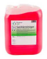 Hygiene Vos Sanitärreiniger 10 Liter. Entfernt Kalk von Armaturen, Fliesen, Duschabtrennungen sowie Urinstein und Wasserstein. Geeignet für Hochdruckreiniger - 1