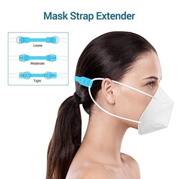 IDOIT FFP2 Maske CE zertifiziert FFP2 Masken 50 Stück Mund und Nasenschutz Maske, 5-lagige Atemschutzmaske mit hoher Filtration,einzeln verpackte Einwegmaske - 4