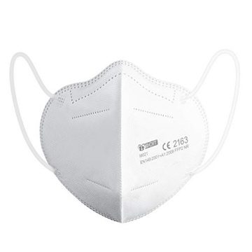 IDOIT FFP2 Maske CE zertifiziert FFP2 Masken 50 Stück Mund und Nasenschutz Maske, 5-lagige Atemschutzmaske mit hoher Filtration,einzeln verpackte Einwegmaske - 1