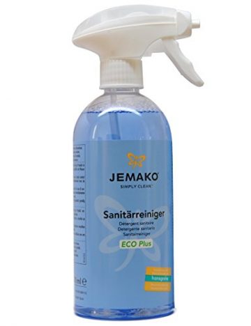 Jemako Reiniger-Set - Kraftreiniger ECO Plus 500 ml & Sanitärreiniger ECO Plus 500 ml - inkl. 2 Schaumpumpen - 3