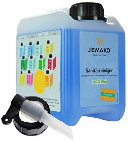 Jemako Sanitärreiniger ECO Plus, 2 Liter Kanister inkl. Auslaufhahn - 1