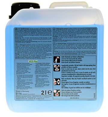 Jemako Sanitärreiniger ECO Plus, 2 Liter Kanister inkl. Auslaufhahn - 2