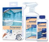 Lithofin KF Reinigungsset für Dusche und Bad - SET aus Lithofin KF Badreiniger 500ml + Lithofin KF Sanitärreiniger 250ml - 1