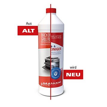 Maxxi Clean Backofenreiniger 1000 ml Gel Paste inkl. Backofen- und Grillreiniger Pinsel + Bonus agPLUS Fleece - 7