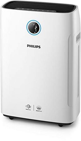 Philips AC279/10 2-in-1 Luftreiniger und-befeuchter Series 2000i (App-Anbindung, bis zu 60 m²), weiß - 1