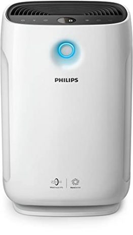 Philips Luftreiniger 2000 series (Raumgröße bis zu 79 qm, Luftqualitätsanzeige), 1 Stück, weiß-schwarz, AC2887/10 - 1