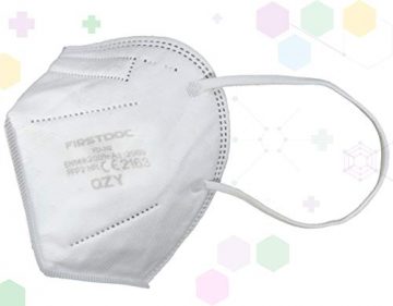 QZY - FFP2 Maske Schachtel à 20 Stück Masken Mit Gummiband und anpassbarem Nasenbüge 5 Filtrationsschichten, FFP2 Masken Mundschutz, Atemschutzmaske - 6