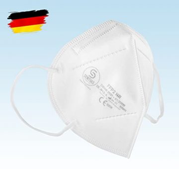 Sentias FFP2 Atemschutzmaske - 50 Stück - Schutzmaske Made in Germany - FFP Maske - 1