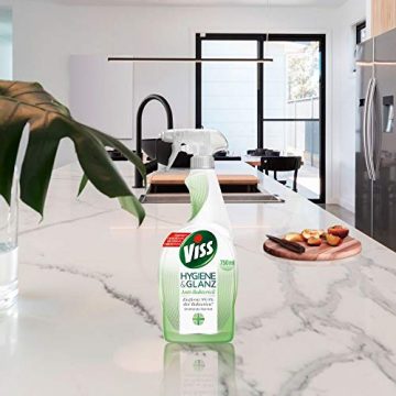 Viss Hygiene & Glanz Reinigungsmittel Anti-Bakteriell Allzweckreiniger entfernt 99,9% der Bakterien und spezielle Viren 750 ml 1 Stück - 5